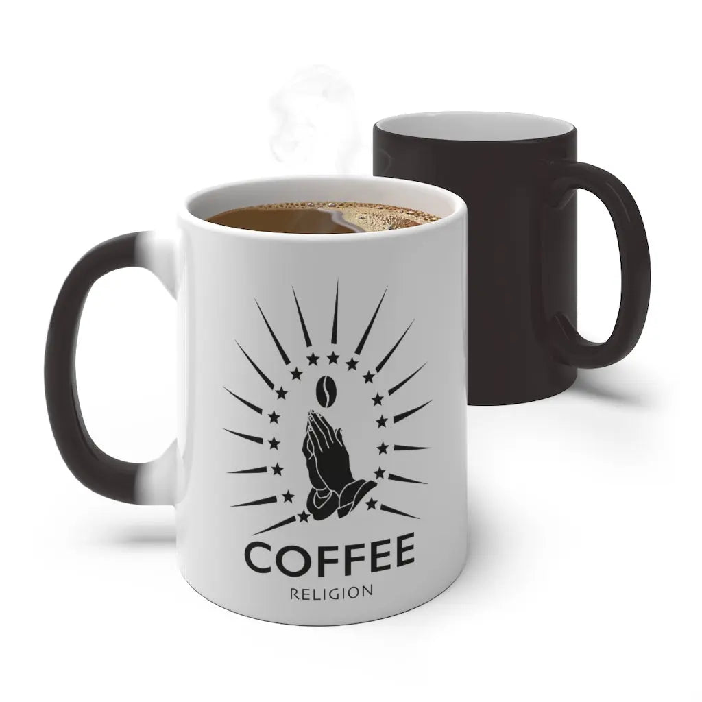 Coffee Religion Color Changing Mug