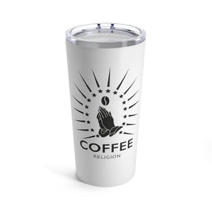 Open image in slideshow, Iconic Coffee Religion Tumbler 20oz Printify
