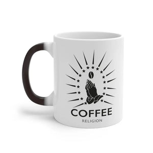 Coffee Religion Color Changing Mug Printify