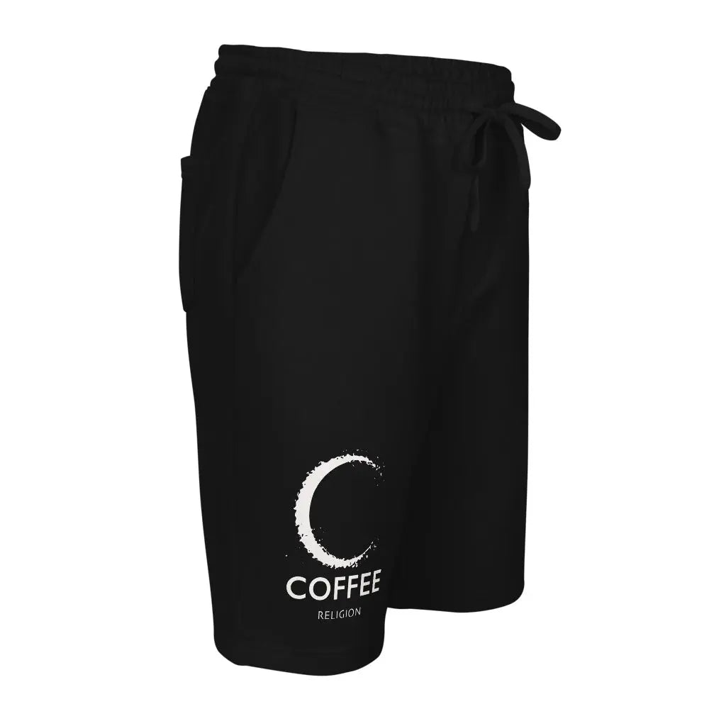 Men's Coffee Religion fleece yoga active jogging shorts COFFEE RELIGION