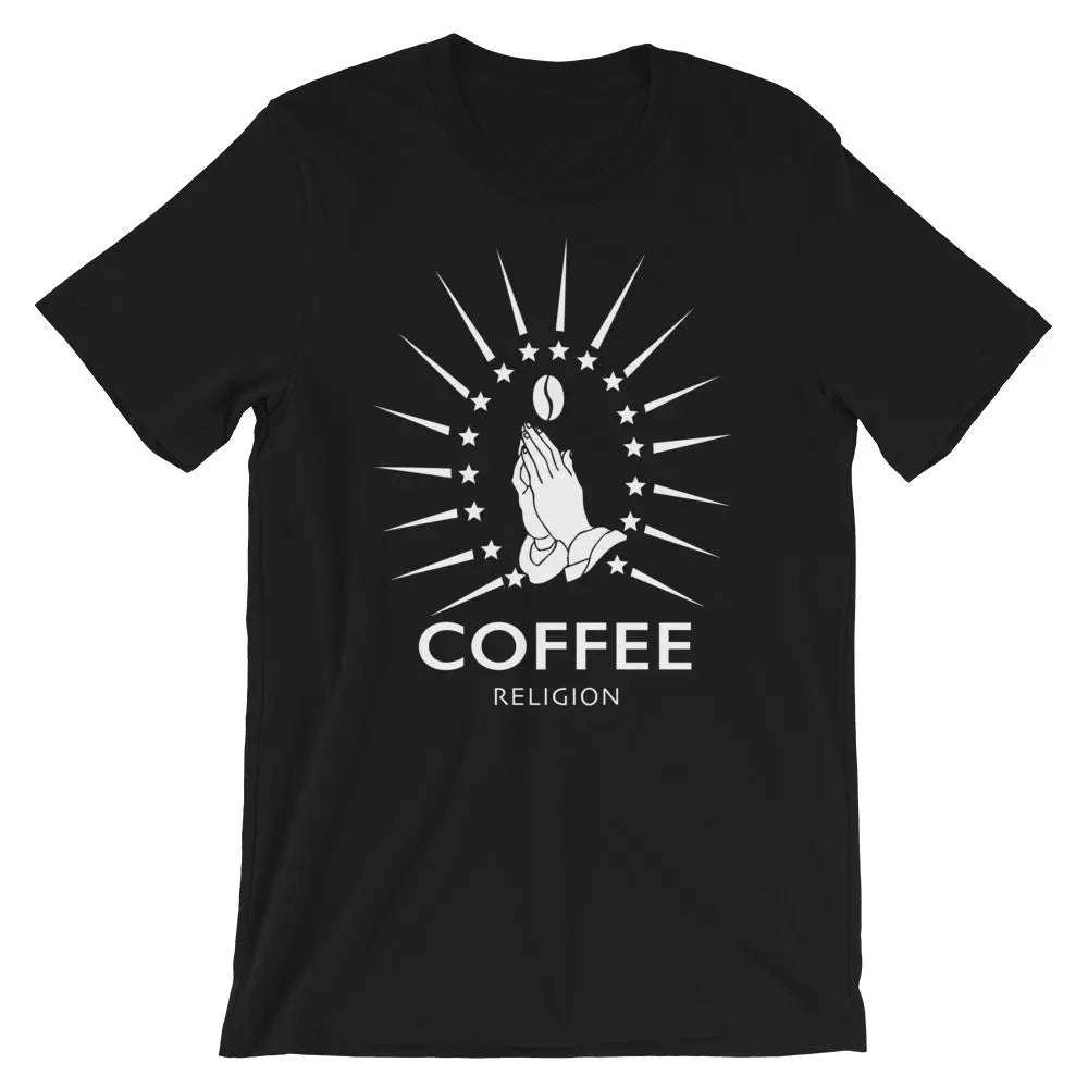 COFFEE RELIGION Logo Tee Long Unisex T-Shirt - COFFEE RELIGION