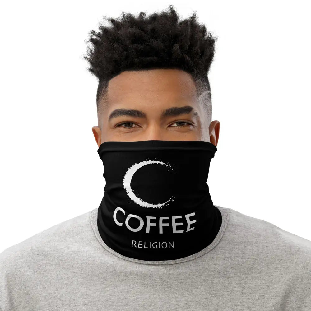 COFFEE RELIGION Neck Gaiter Face Mask