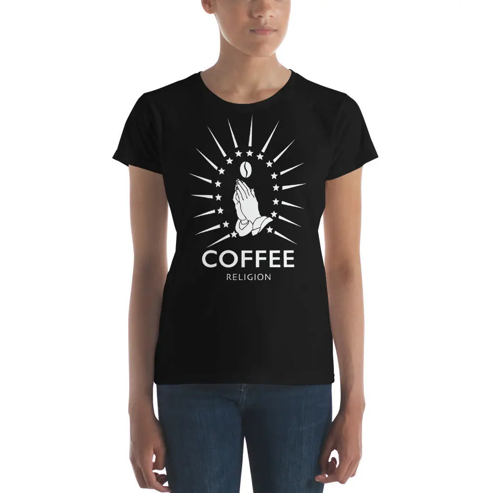 COFFEE RELIGION Fashion fit t-shirt