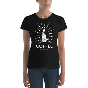 Open image in slideshow, COFFEE RELIGION Fashion fit t-shirt COFFEE RELIGION
