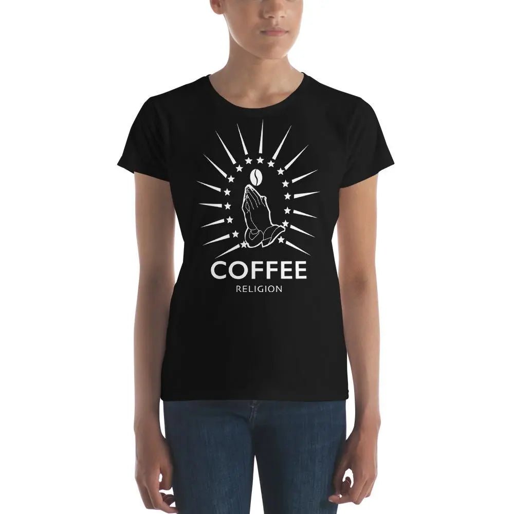 COFFEE RELIGION Fashion Fit t-shirt - COFFEE RELIGION