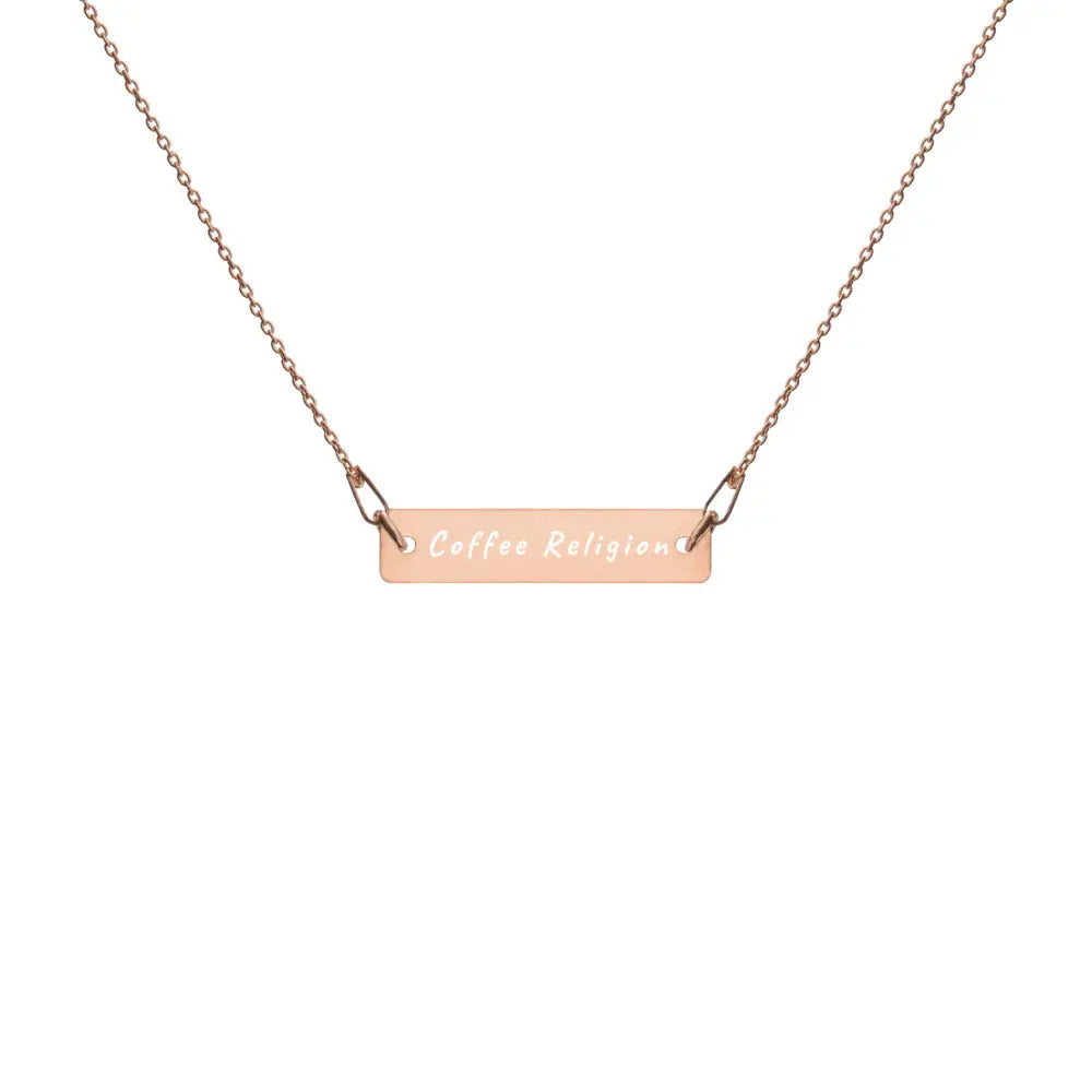 COFFEE RELIGION 18 KT Rose Gold Necklace
