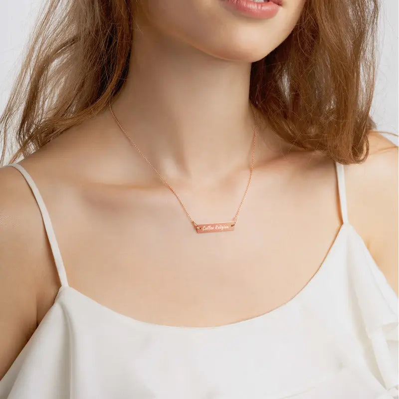 COFFEE RELIGION 18 KT Rose Gold Necklace