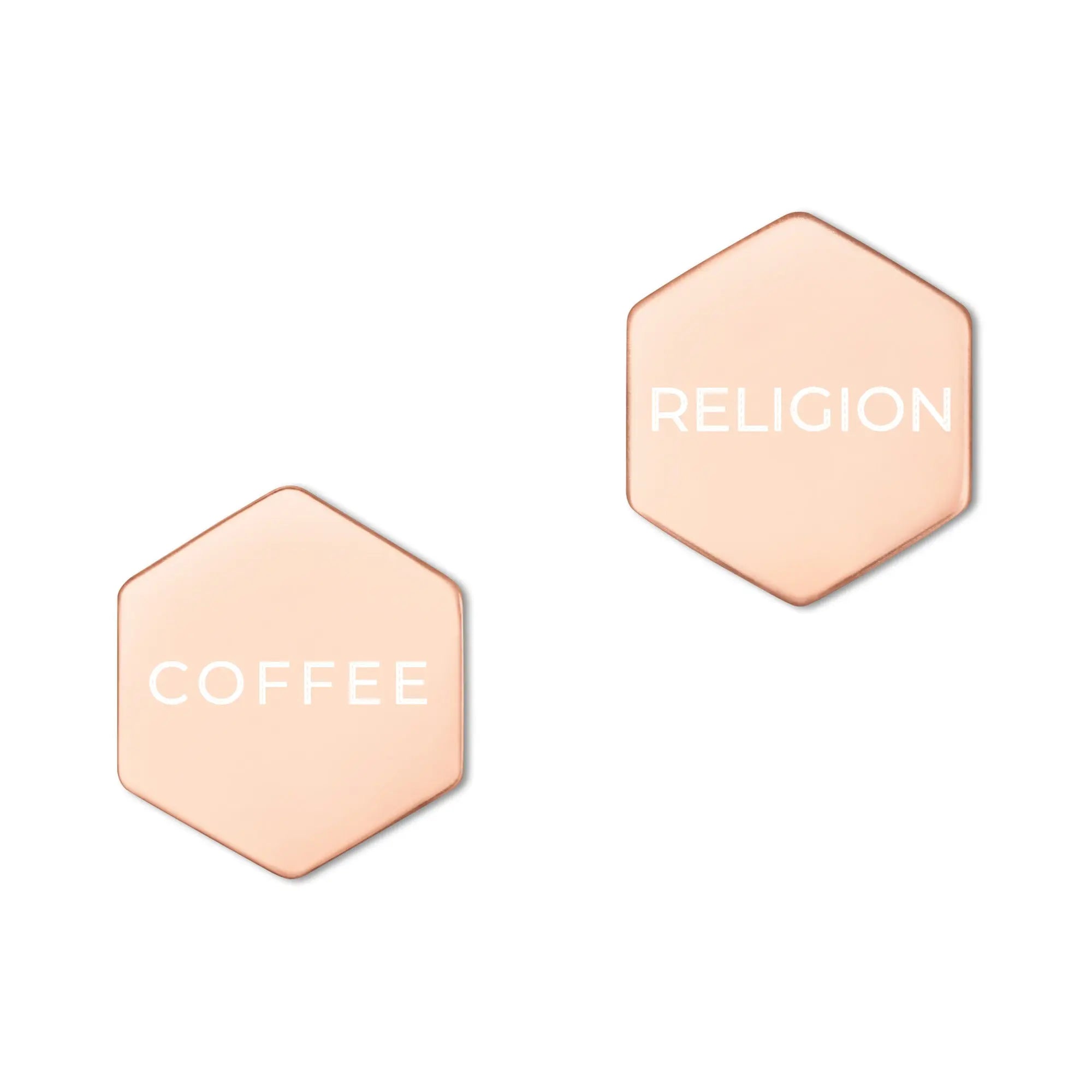 COFFEE RELIGION Earrings COFFEE RELIGION