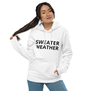Sweater Weather men's woman's sweatshirt  hoodie white COFFEE RELIGION