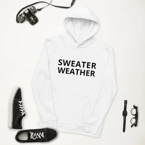 Sweater Weather men's woman's sweatshirt  hoodie white