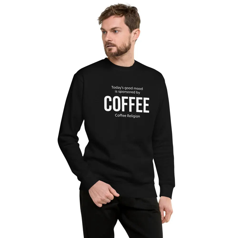 Mood Coffee Sweatshirt Unisex Fleece Pullover